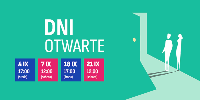 Zapraszamy na dni otwarte WSR i WSBMiR we wrześniu 2024 r.